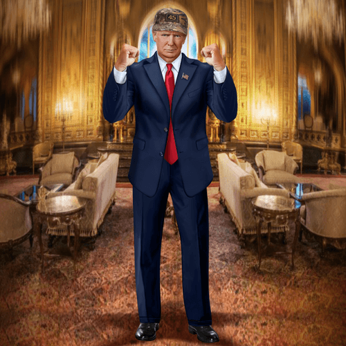 Trump Digital Trading Card #28713 - Trump Digital Trading Cards | OpenSea