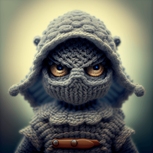 Knitted monsters #24