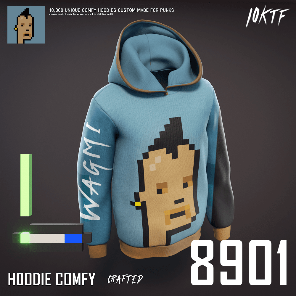 Punk Comfy Hoodie #8901