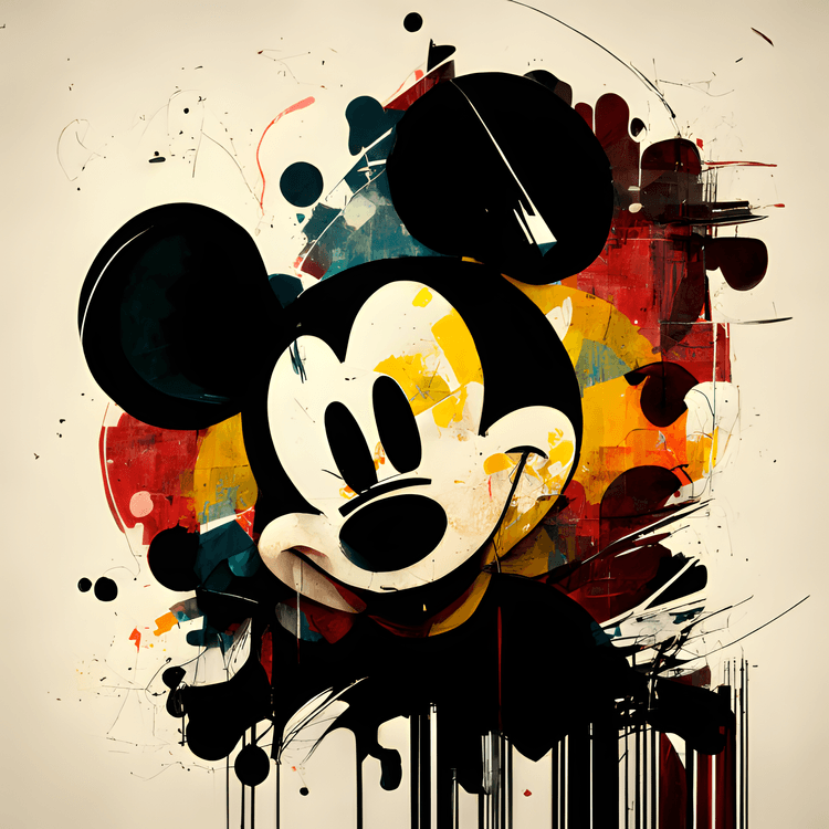 Abstract Mickey Art - Sammlung | OpenSea