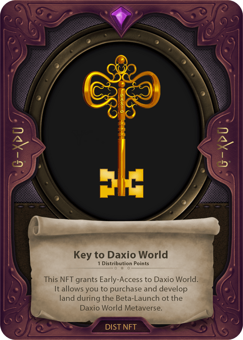 Key to Daxio World