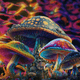 Rare trippy mushroom lands