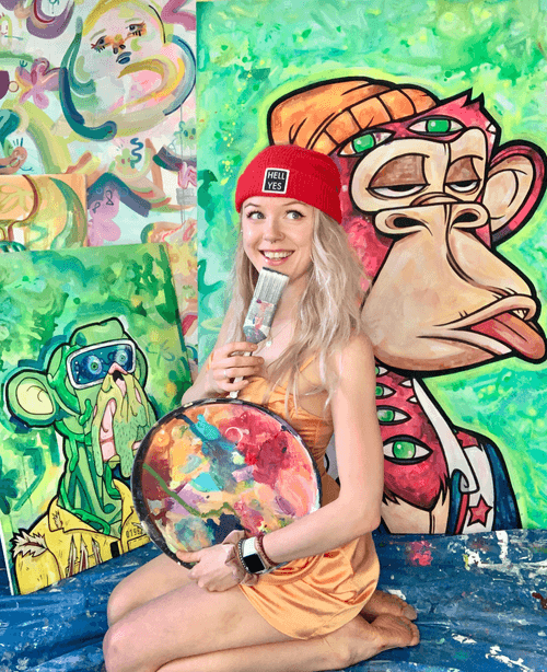 Jessica's Painted Ape Club