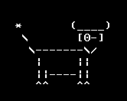ASCII Cow Cameron