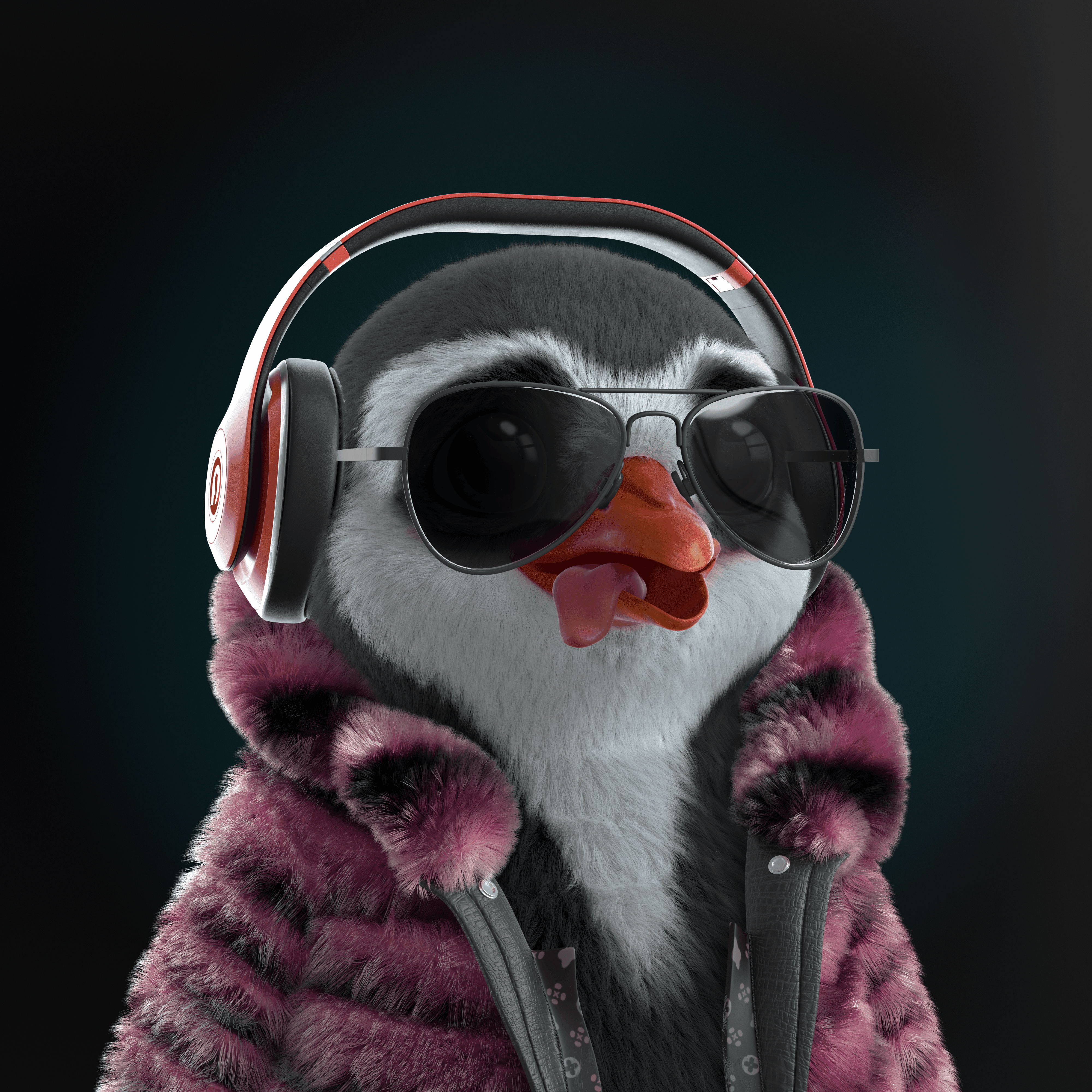 Chillin Penguin #1018