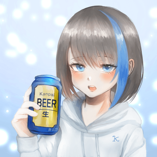 Kanpai Girl NFT #019