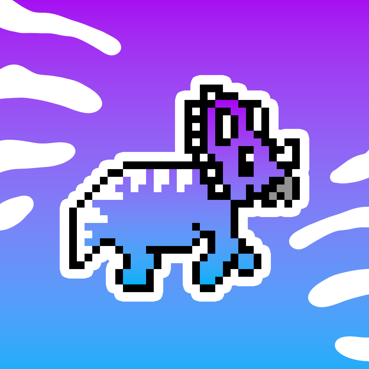 PixelSaurus Tri