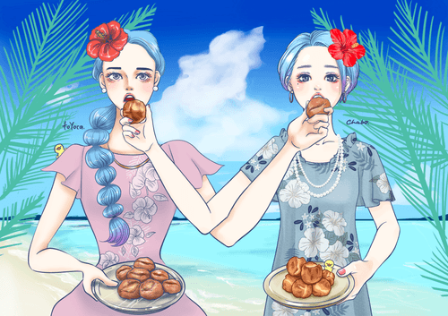 Collaboration avec chabo ver. give me Sata andagi