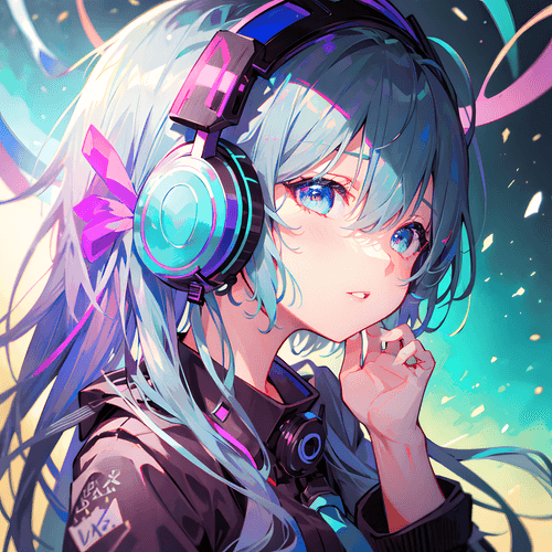 Headphone girl #55