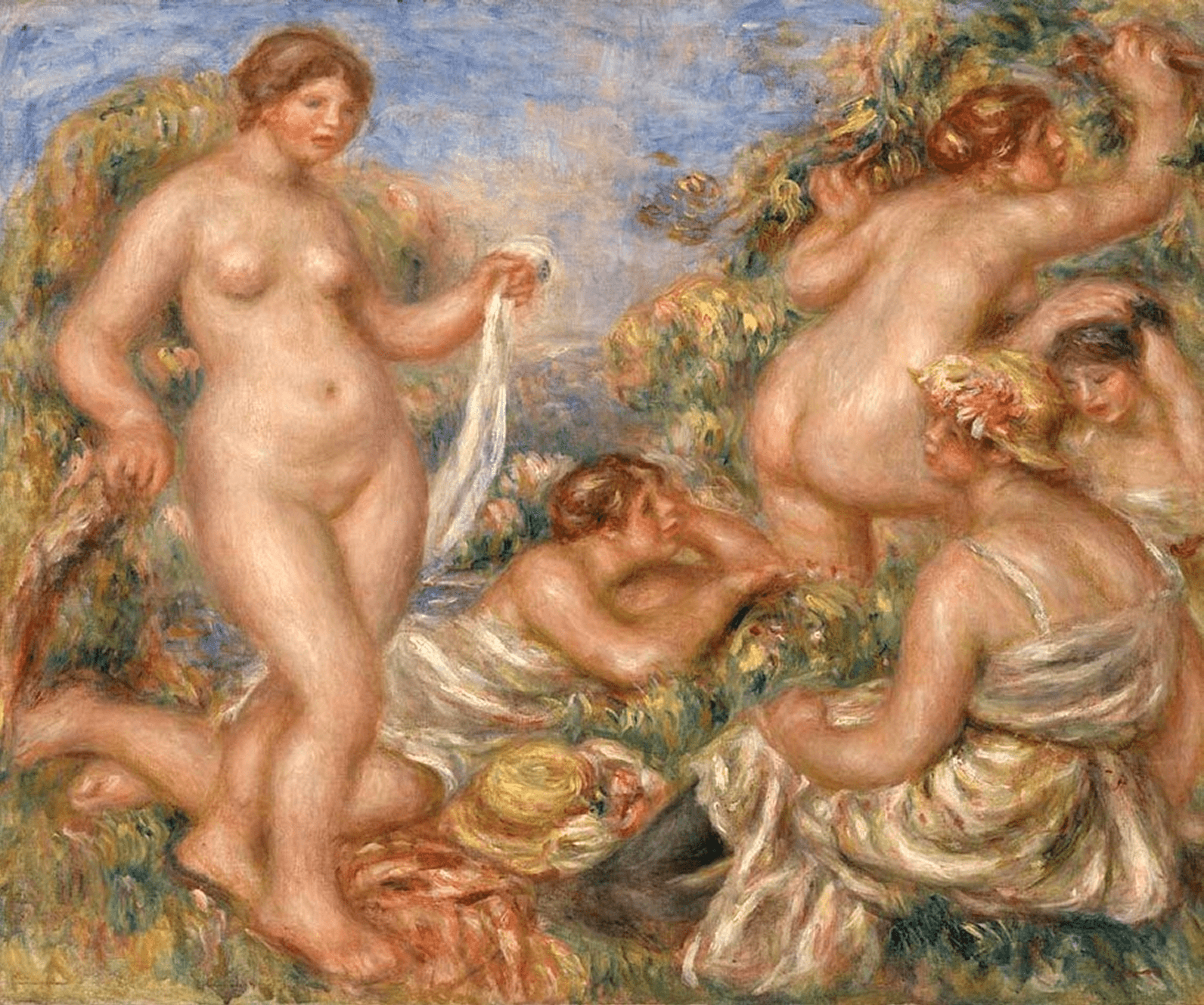 Museum Modern Art .com NFT Pierre-Auguste Renoir The Bathers Limited Edition 1/100
