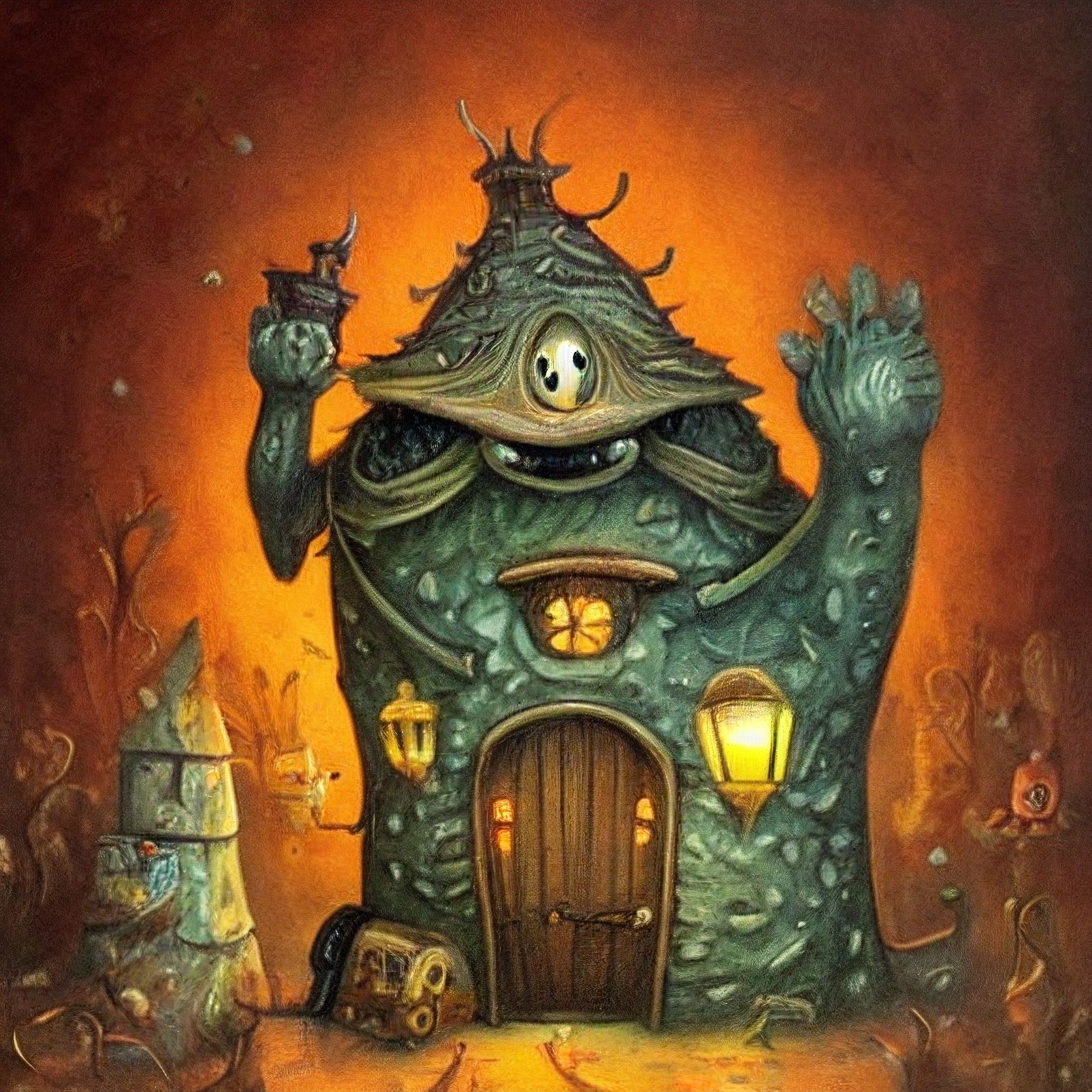 #88 The Bewitched Monster House