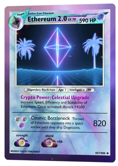 Ethereum 2.0 | #0057 Weensy Card Collection