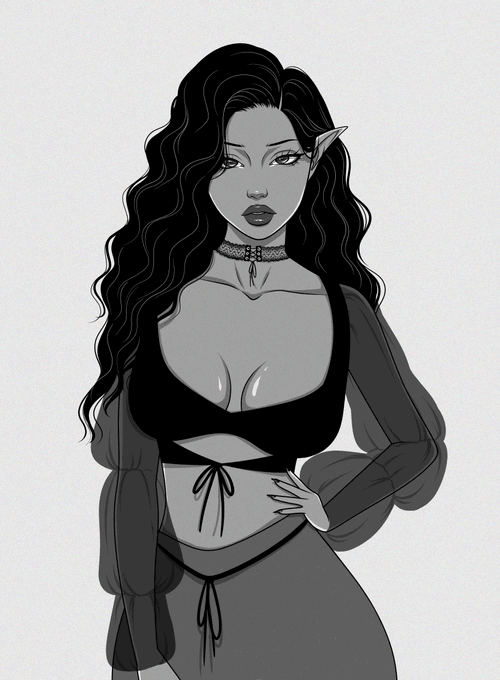 Achromatic Babe #38