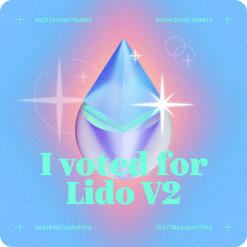 I Voted For Lido V2