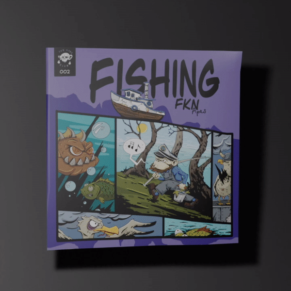 Fkn Apes Comics #2 "Fishing"