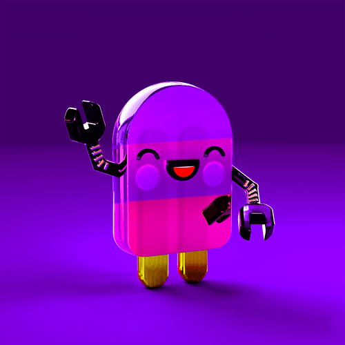 SweetBot Figurine
