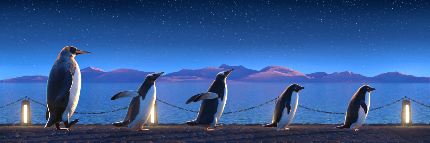 Five Penguins #1408