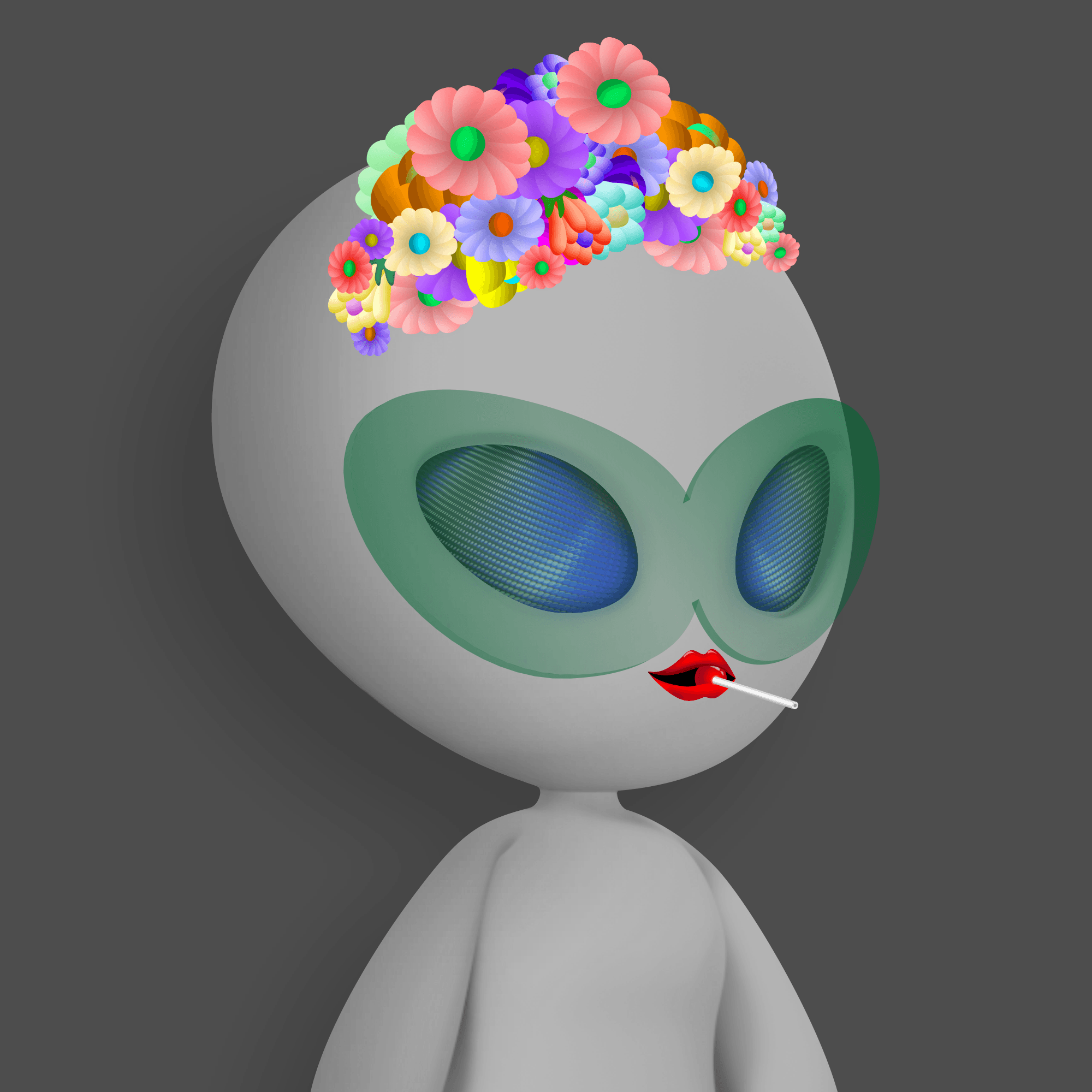 Alien Girl 3537