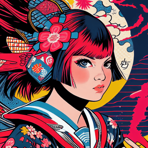 Geisha Punk #9 - Geisha Punks | OpenSea