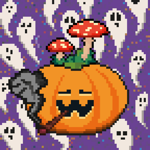 Weed Lover Pumpkin