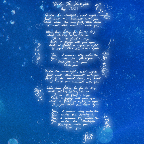 Under The Starlights Lyric Sheet by SOZI
