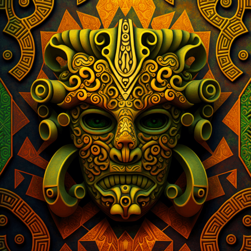 Máscara Precolombina 1