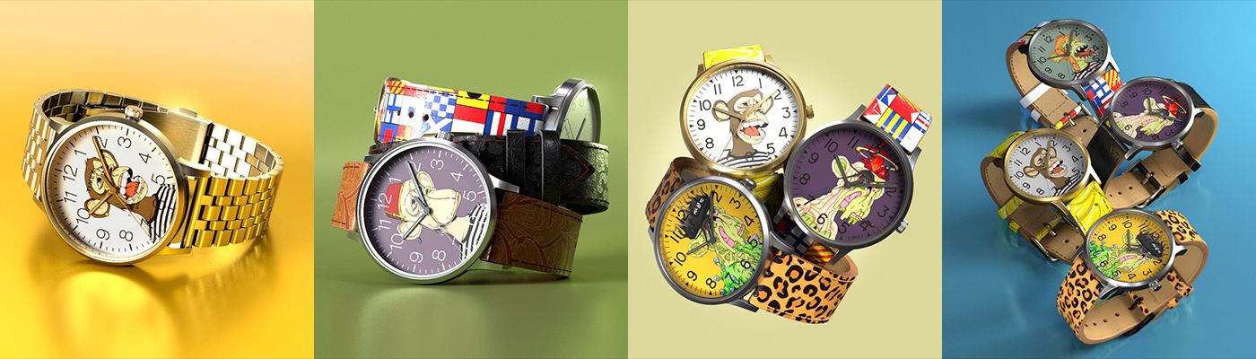 Timex x Bored Ape Community Watch Collection