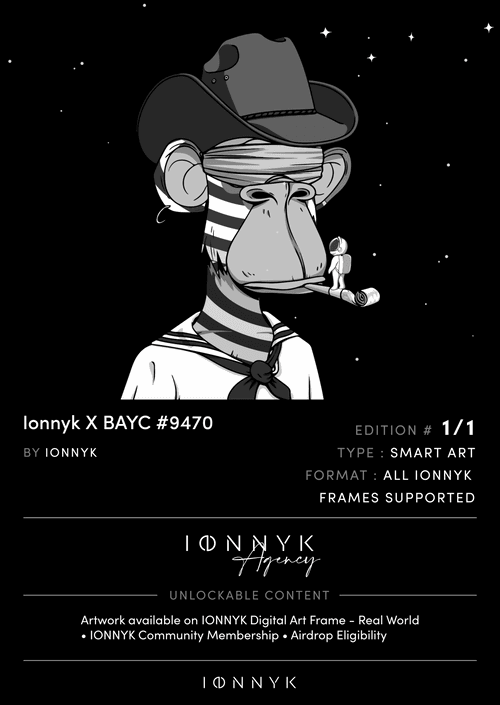 IONNYK X BAYC #9470 Genesis special edition