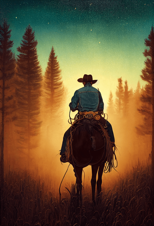 A Cowboy's Diary by Aeneas Middleton