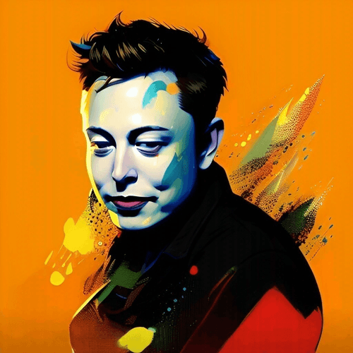 COOL ART Elon Musk #219