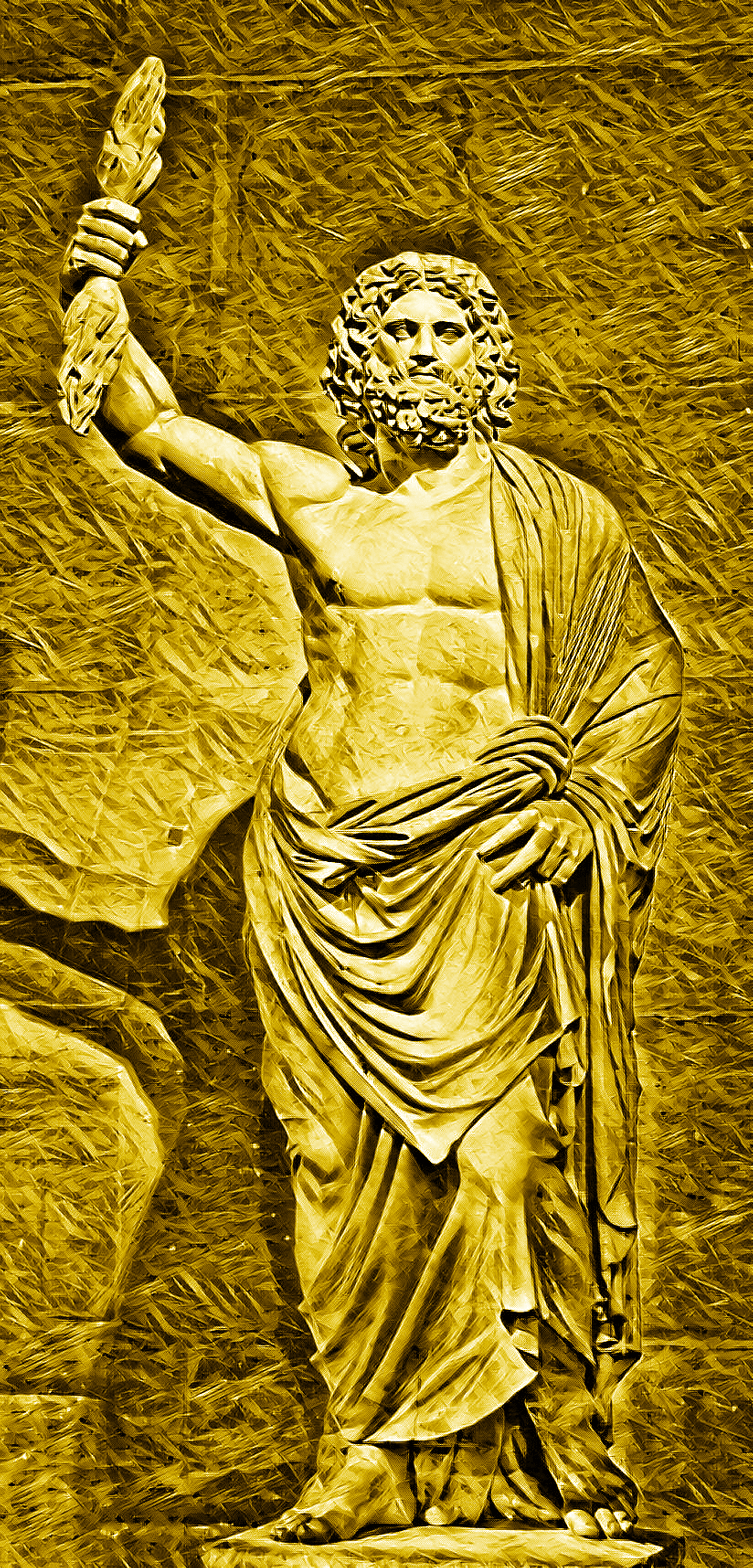 Crypto Gods Gold God Zeus  1/1000