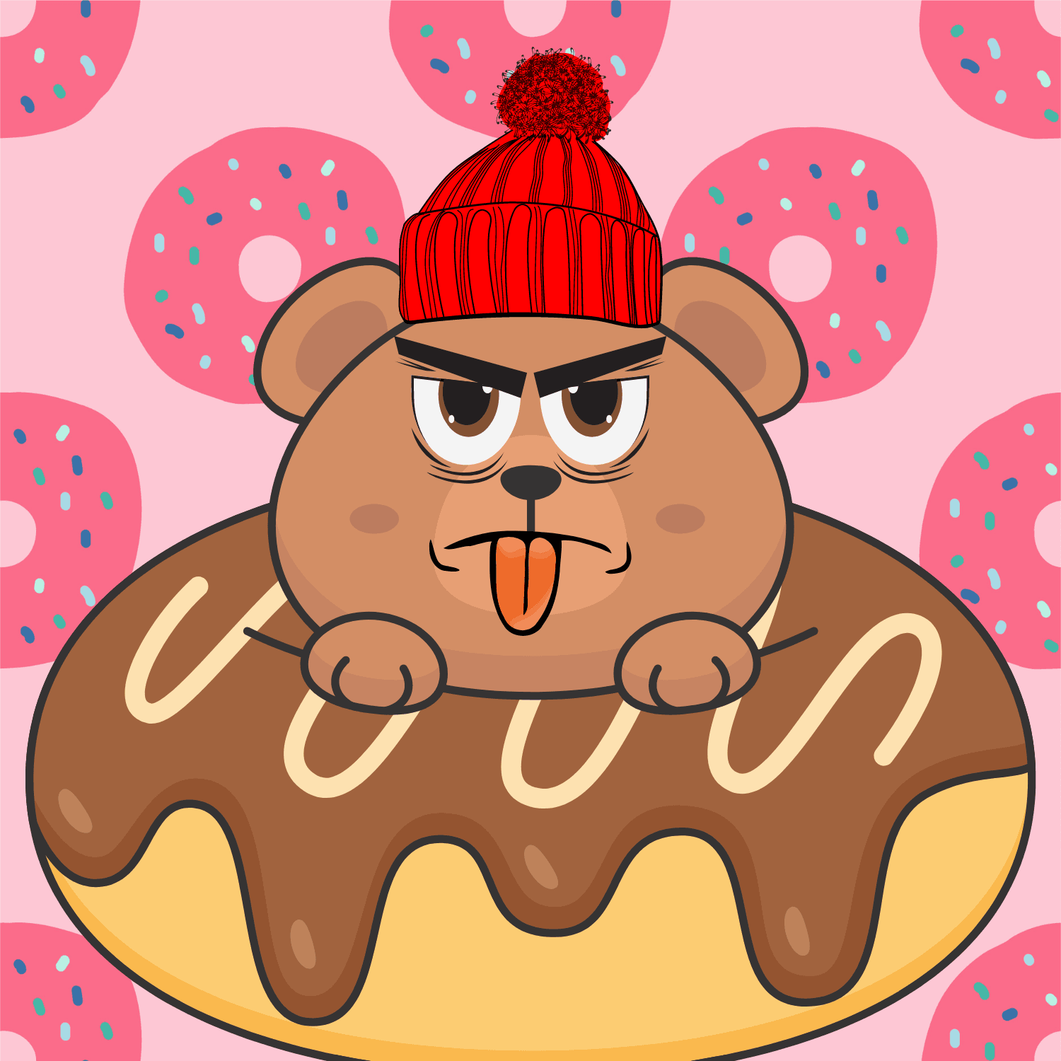 Donuts Bears #285 - Donuts Bears | OpenSea