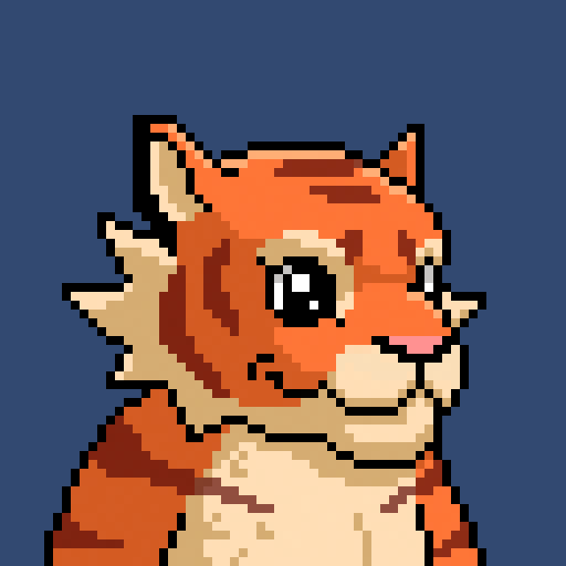 Pixel Tiger Birthday Celebration