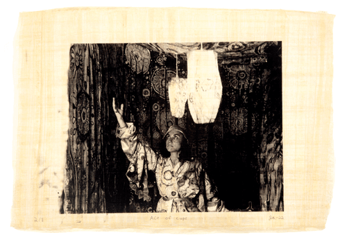 Justin Aversano - Ace of Cups - Physical Tarot Scroll - 2/3
