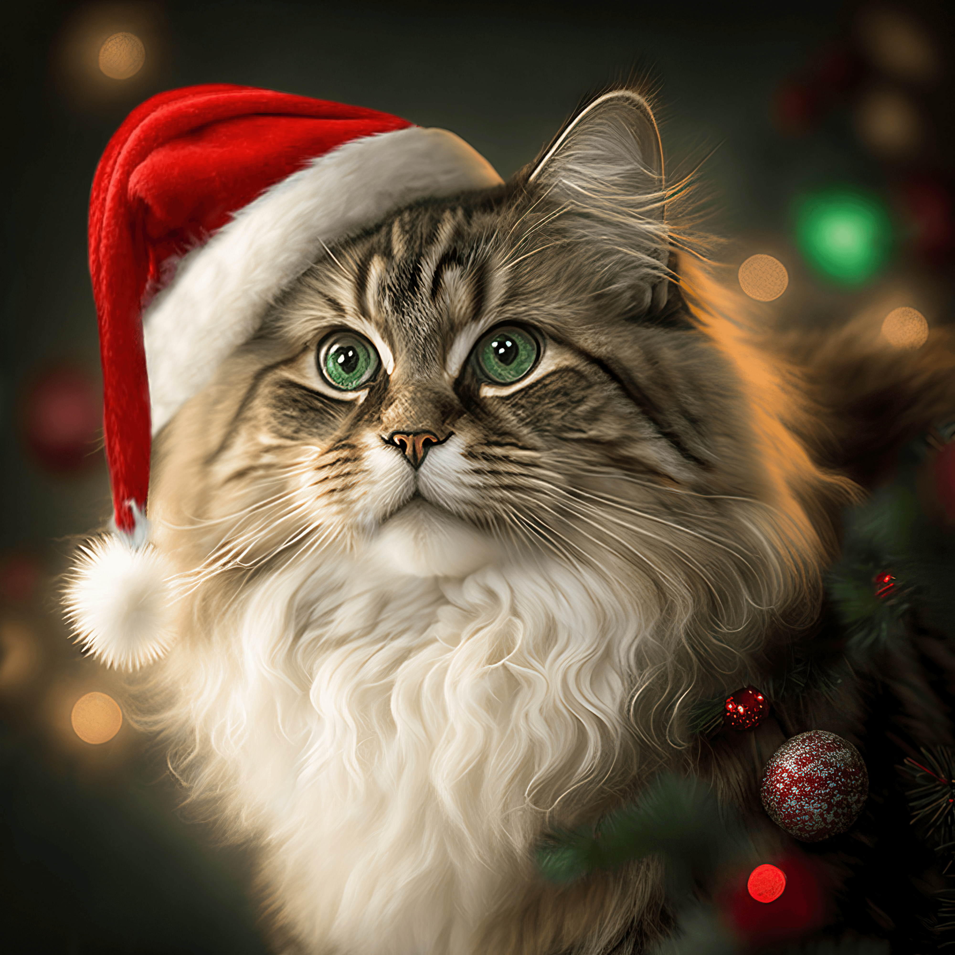 Santa Cat