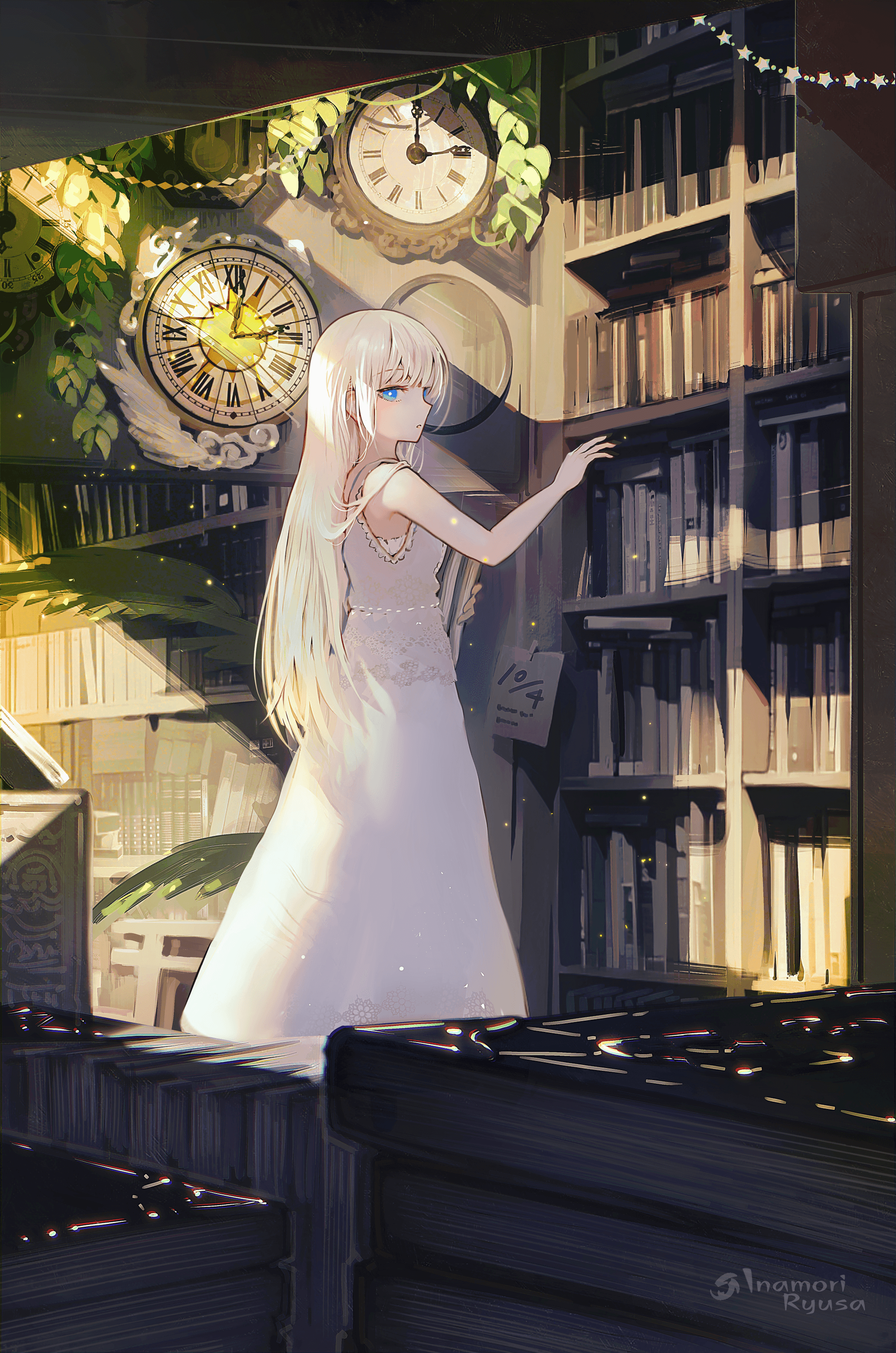 The Angel of the Antiquarian Bookstore