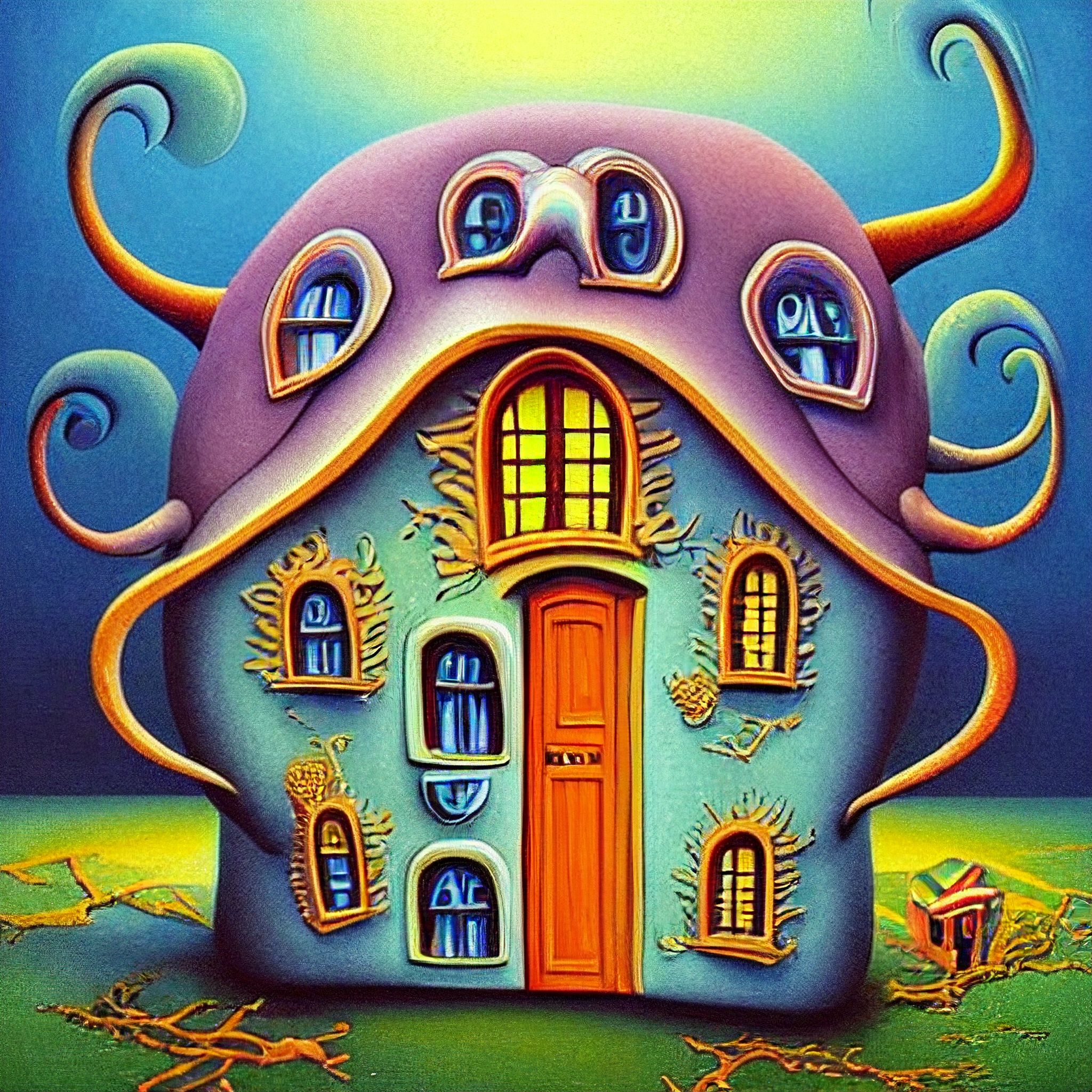#77 The Octopus House Art Collection
