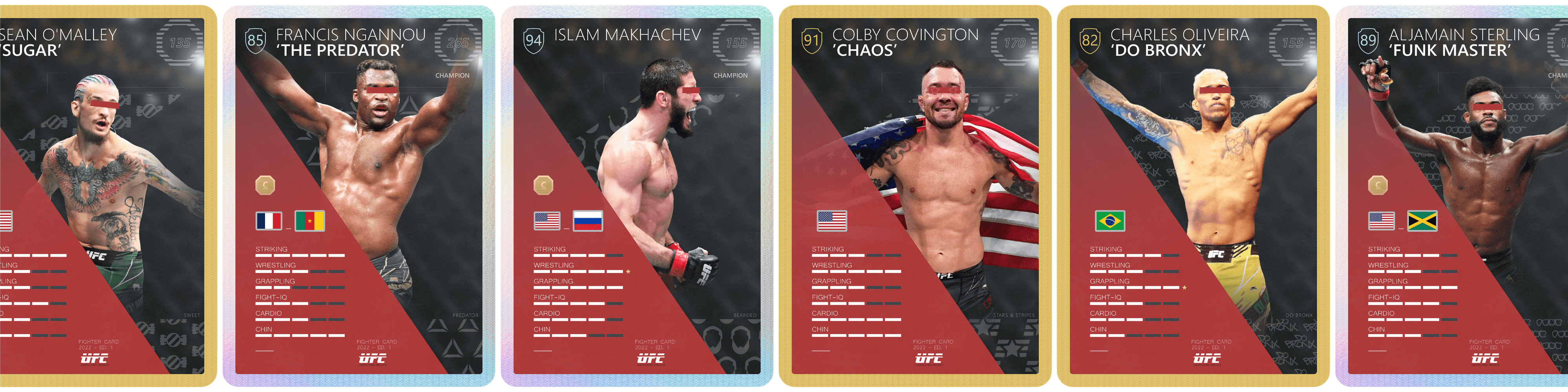 Canceled Trading Cards ED 1