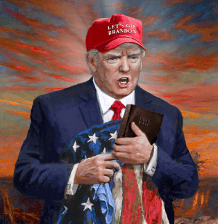 Trump Digital Trading Cards - AI