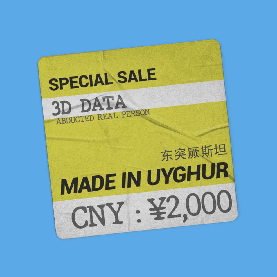 Digital Human Trade : Made In Uyghur