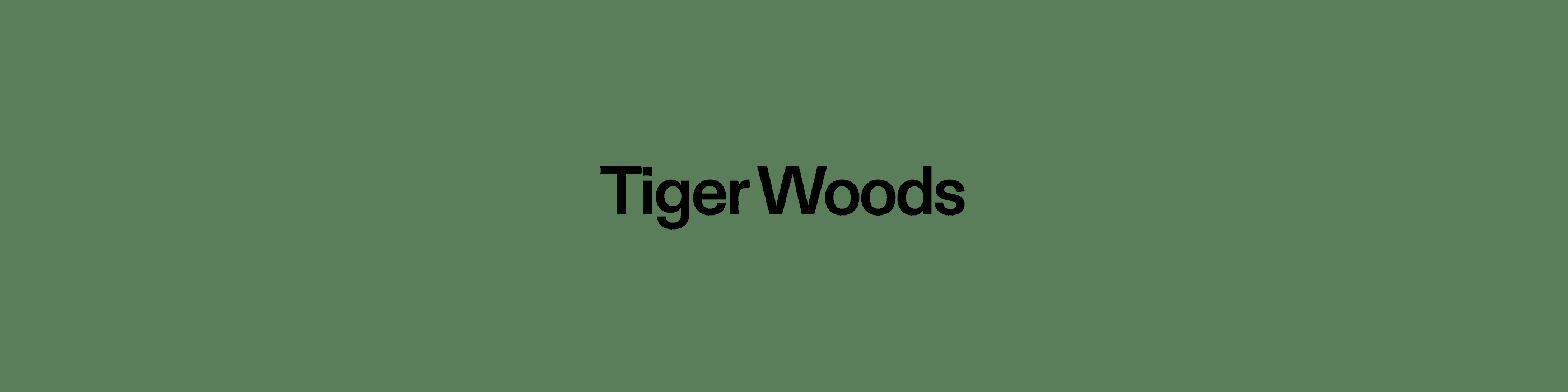Tiger Woods Iconic Fist Pumps Collection