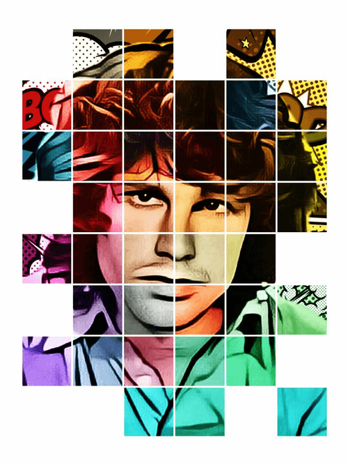 Comic Tiles #43 Jim Mоrrisоո