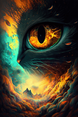 Psycatdelic Dreams by Imaginary Cat collection image