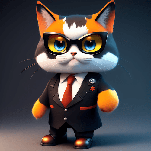 Funky Cat Boss #1991