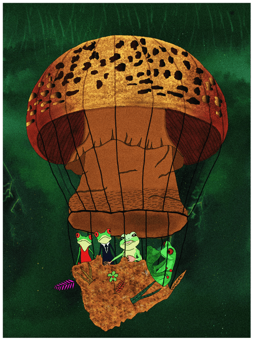 Hot air mushroom