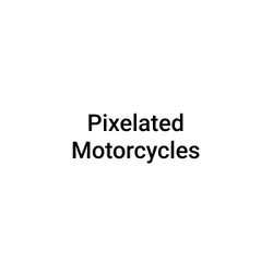 Pixelated motorcycle Show collection image