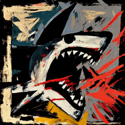Abstract Shark by Kimi collection image