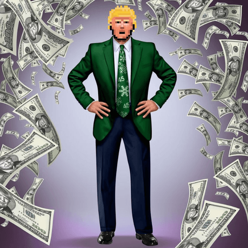 (LEGENDARY) Trump Digital Trading Card