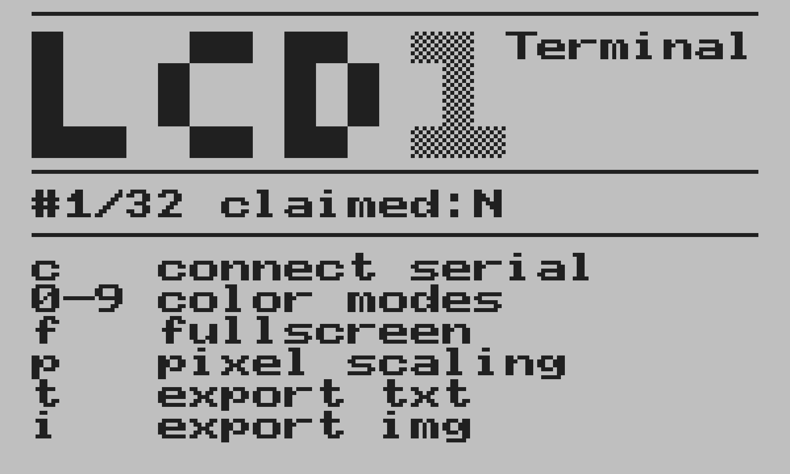 LCD 1 by ertdfgcvb 2