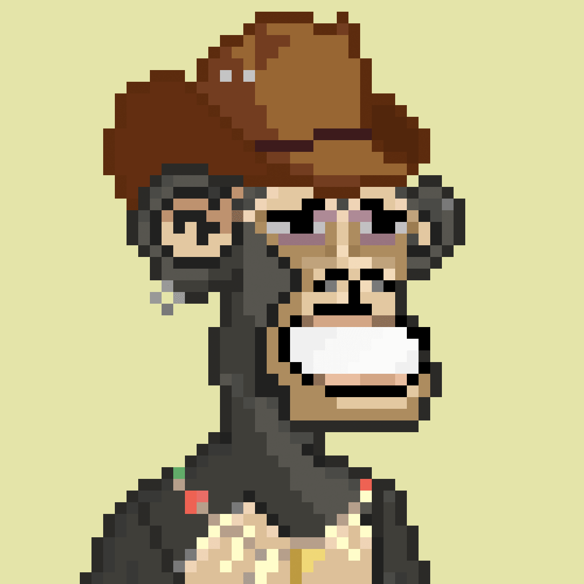 The Pixelated Apes  #8928